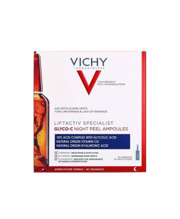 Dưỡng chất Ampoule Glyco-C cô đặc giúp dưỡng sáng da - Lifactiv Specialist Vichy - 10x2 ml
