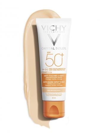 Kem chống nắng ngăn sạm da, giảm thâm nám (có màu) SPF 50 - Capital Soleil Vichy - 50 ml