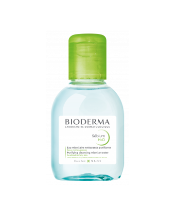 Nước tẩy trang làm sạch nhẹ nhàng dành cho da hỗn hợp, da dầu, da mụn - Sebium H2O Bioderma - 100 ml