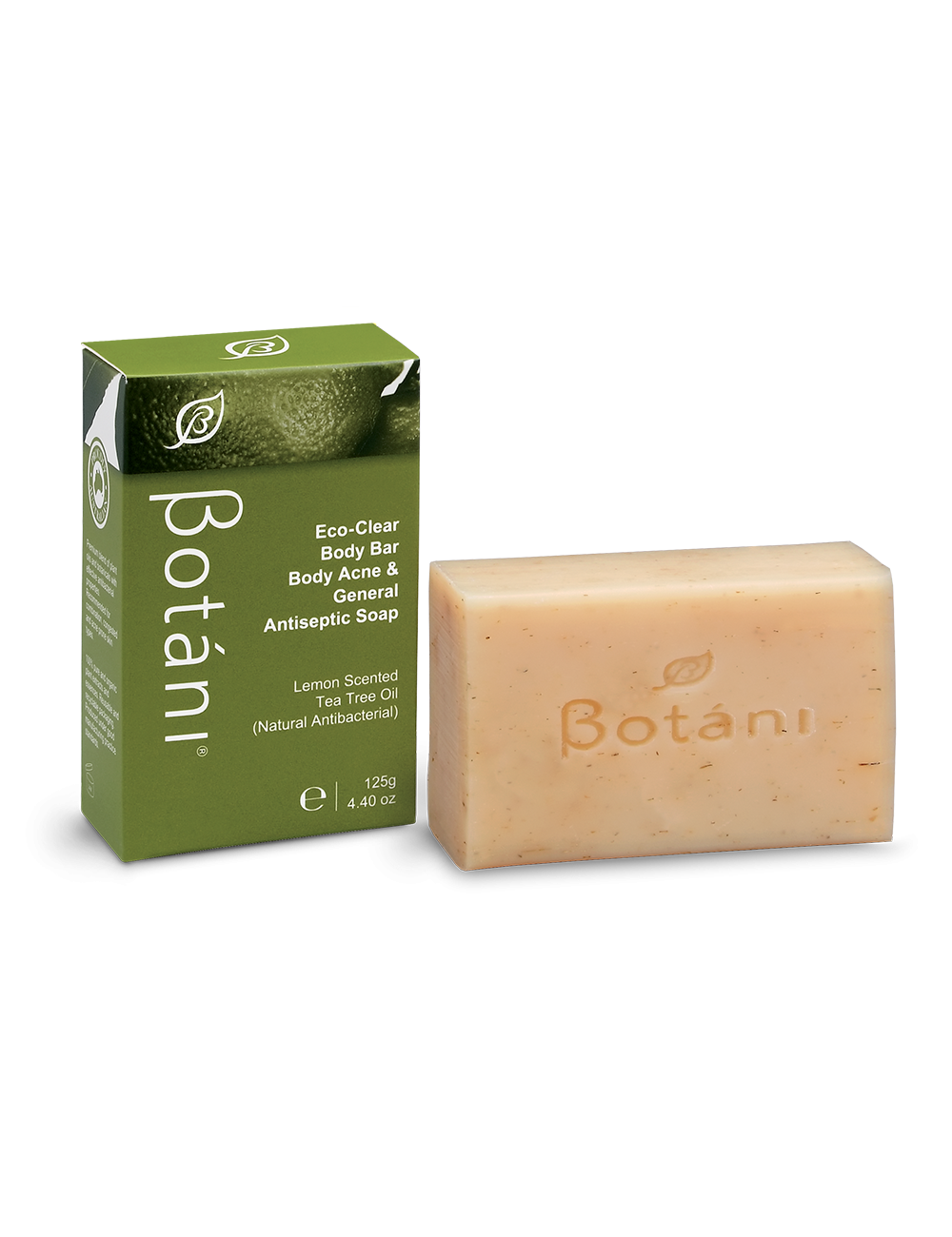 Xà phòng kháng khuẩn & trị mụn - Eco-Clear Body Acne & General Antiseptic Soap Botani (Úc) - 125 gr