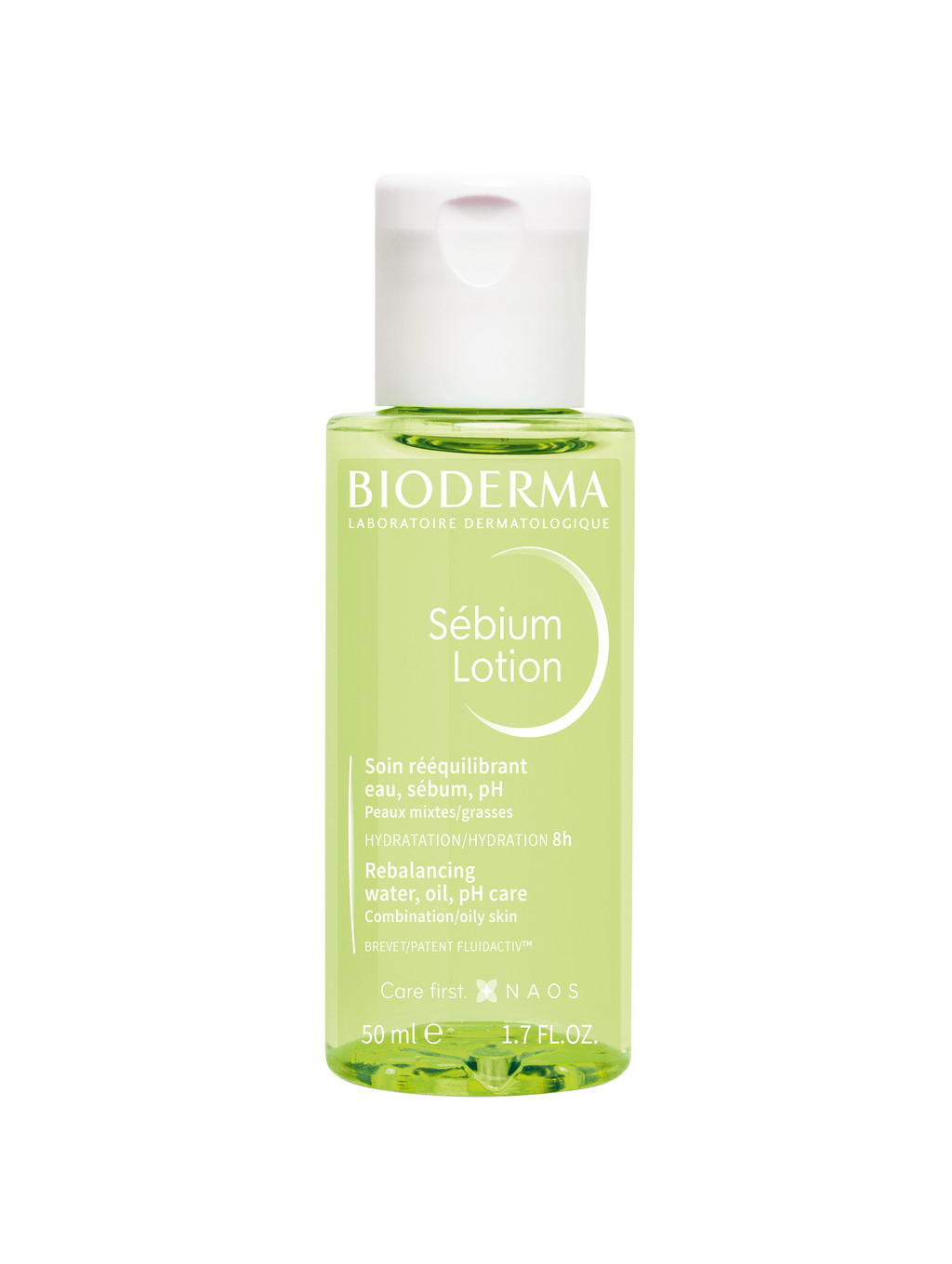Nước hoa hồng cho da dầu ngăn ngừa, giảm mụn - Sebium Lotion Bioderma - 50 ml