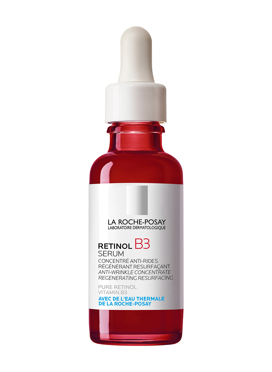 Tính chất tái tạo da, giảm nếp nhăn, làm đều màu sáng da - Retinol B3 serum La Roche-Posay - 30 ml