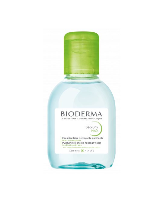 Nước tẩy trang làm sạch dành cho da hỗn hợp, da dầu, da mụn - Sebium H2O Bioderma - 100 ml