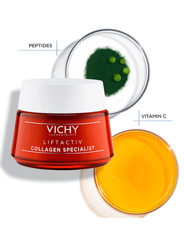 Kem dưỡng collagen cải thiện dấu hiệu lão hóa - Lifactiv Collagen Specialist Vichy - 50 ml