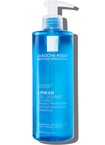 Gel tắm làm sạch, bảo vệ da nhạy cảm, phù hợp cho trẻ em - Lipikar Gel La Roche-Posay - 400 ml