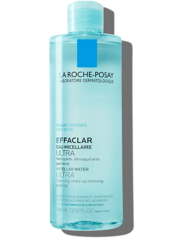 Nước tẩy trang cho da mụn, da dầu nhạy cảm - Effaclar Micellar Water Ultra La Roche-Posay - 400 ml