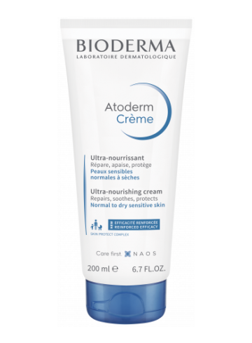 Kem dưỡng ẩm cho da nhạy cảm, da khô đến rất khô - Atoderm Crème Bioderma - 200 ml