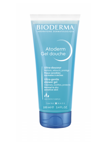 Gel tắm làm sạch và dưỡng da dịu nhẹ - Atoderm Gel Douche Bioderma - 100 ml
