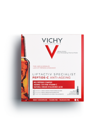 Dưỡng chất Ampoule Peptide C cô đặc hỗ trợ giảm nếp nhăn - Lifactiv Specialist Vichy - 10x1.8 ml