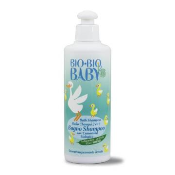 Sữa tắm gội thiên nhiên organic cho bé Bio Bio Baby - 250 ml