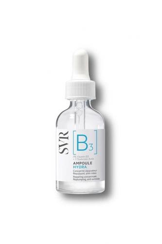 Tinh chất cấp nước, dưỡng ẩm sâu, giúp da phục hồi và chống nhăn - SVR B3 Ampoule Hydra - 30 ml